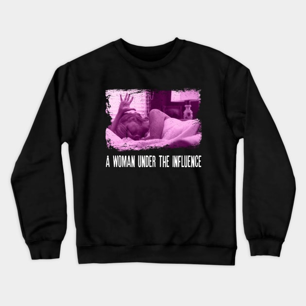 Gena Rowlands' Powerful Performance Under the Influence Vintage T-Shirt Collection Crewneck Sweatshirt by MilanVerheij Bike